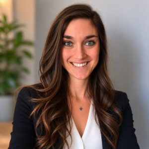 Pet care professional Mackenzie smiling at the camera in a professional headshot.